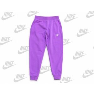 Nike Sweatpants Youth Large Purple Fleece Joggers Drawstring Inside